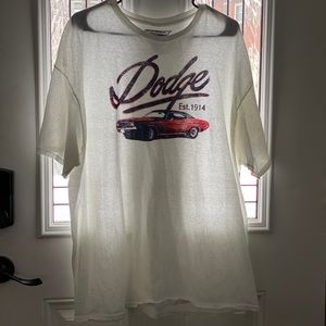 Plus size dodge t shirt